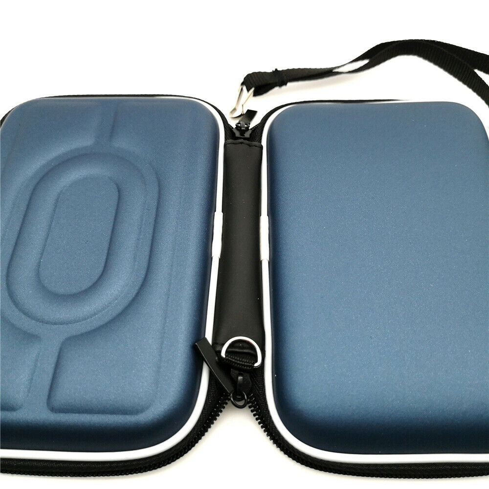 New Navy blue EVA Hard Cover Travel Carry Case Bag for GBA GBC game Console