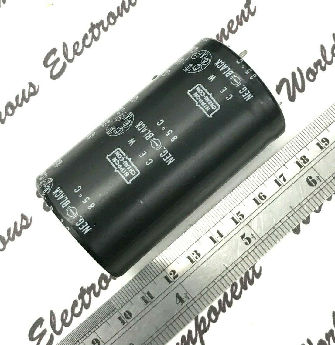 1pcs - NIPPON 12000uF 80V NEG 5PIN NEGATIVE Snap-In Capacitor 70x40