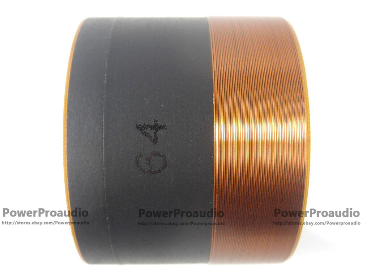2PCS 64.0MM Audio Bass Speaker Voice Coil Subwoofer Woofer Sound 2 Layers