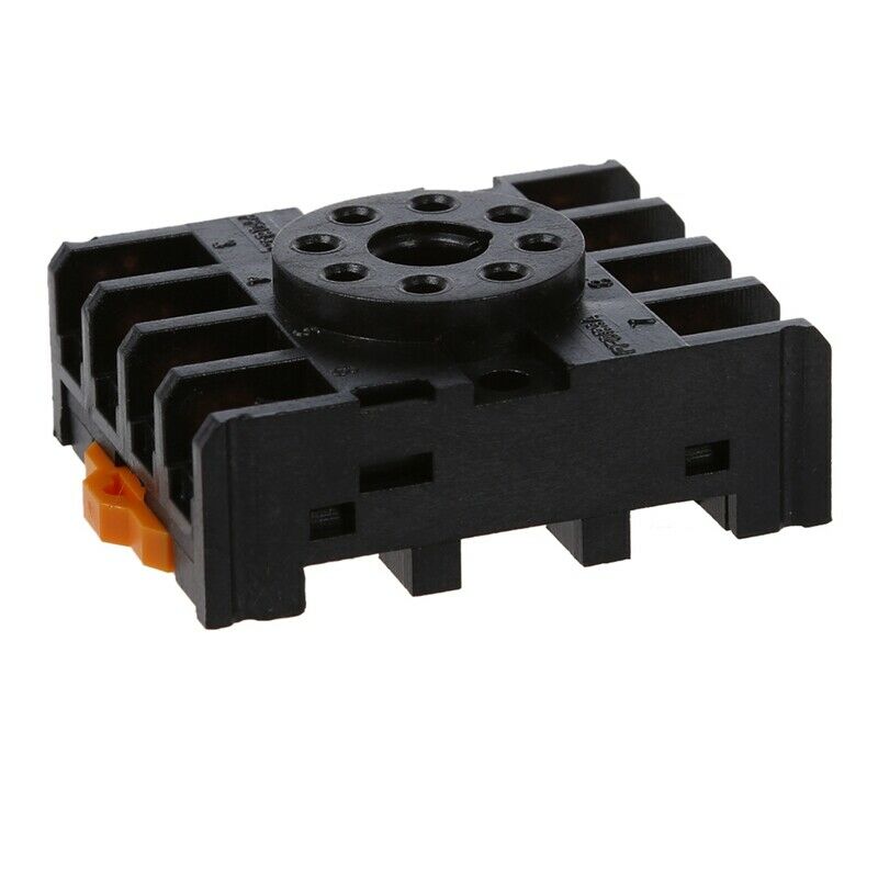 New 8 Round Pin 8-Pin PF083A Relay Base Socket Q9U7U7