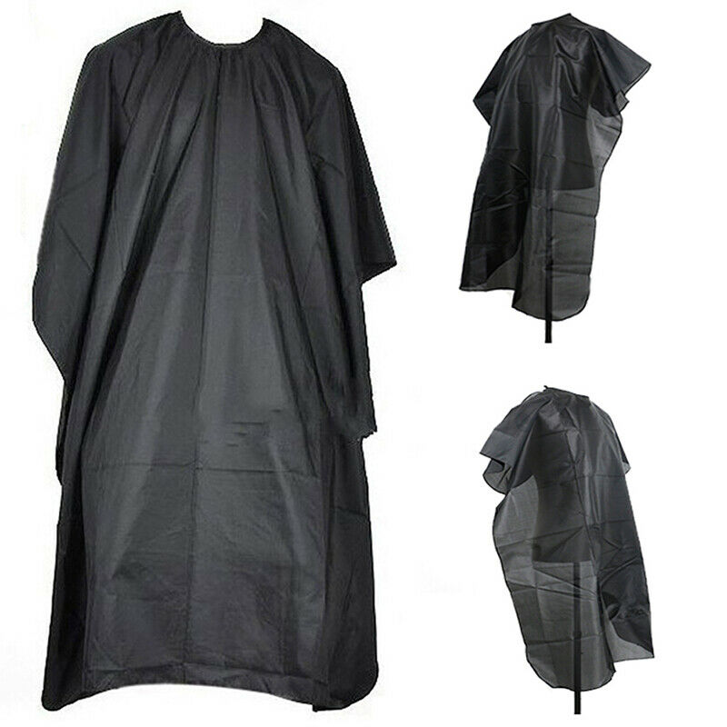 Hairdressing Apron Hair Cut Gown Cape Barber Salon Styling Cloth Bla.l8