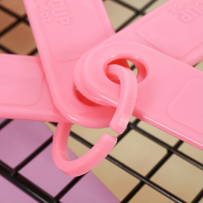 10Pcs Pink Measuring Spoons Cups Kitchen Baking Cooking Measuring Tool Scoop  IA