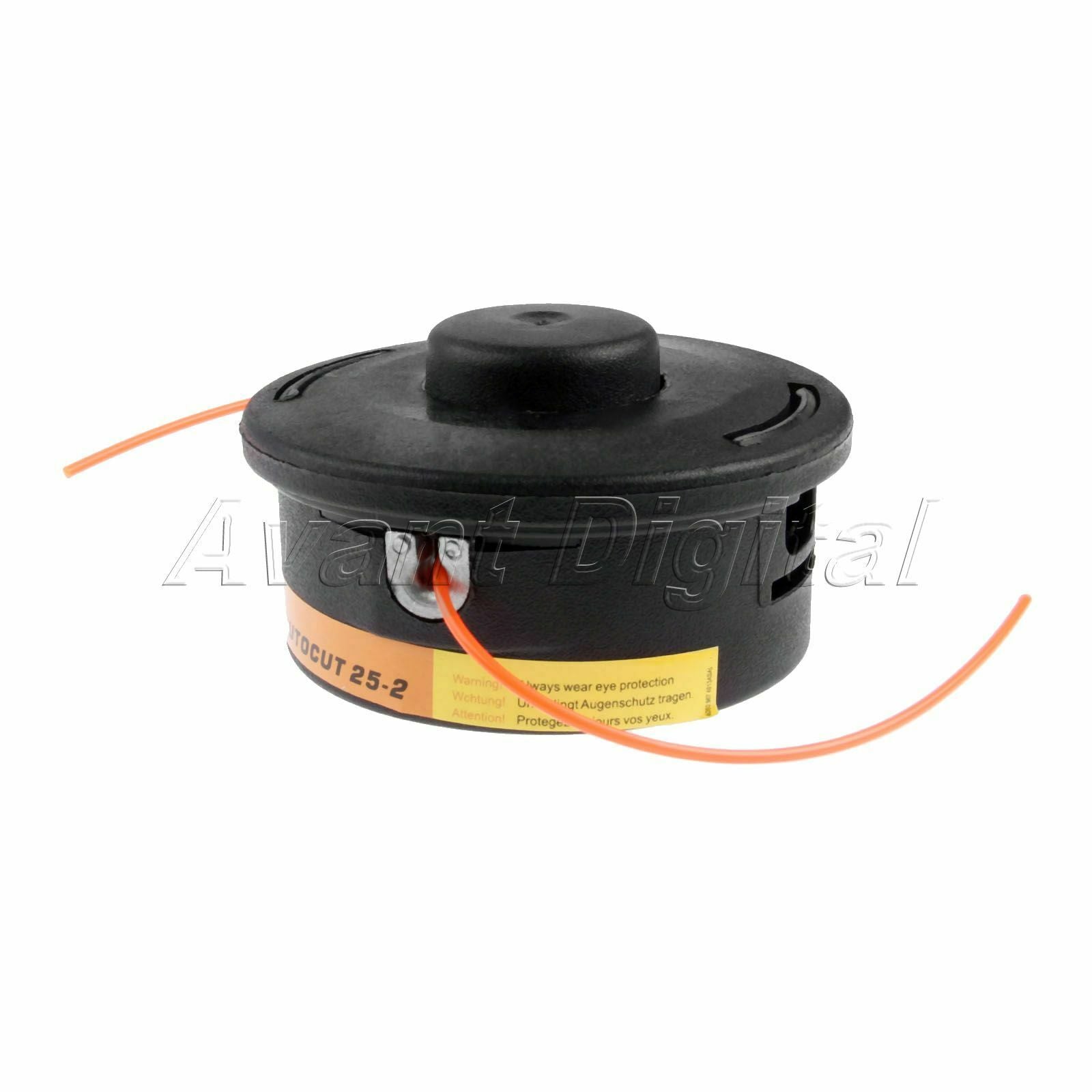 1pc M10*1.25 Trimmer Head Black Double Line Parts for STIHL Brushcutter Strimmer