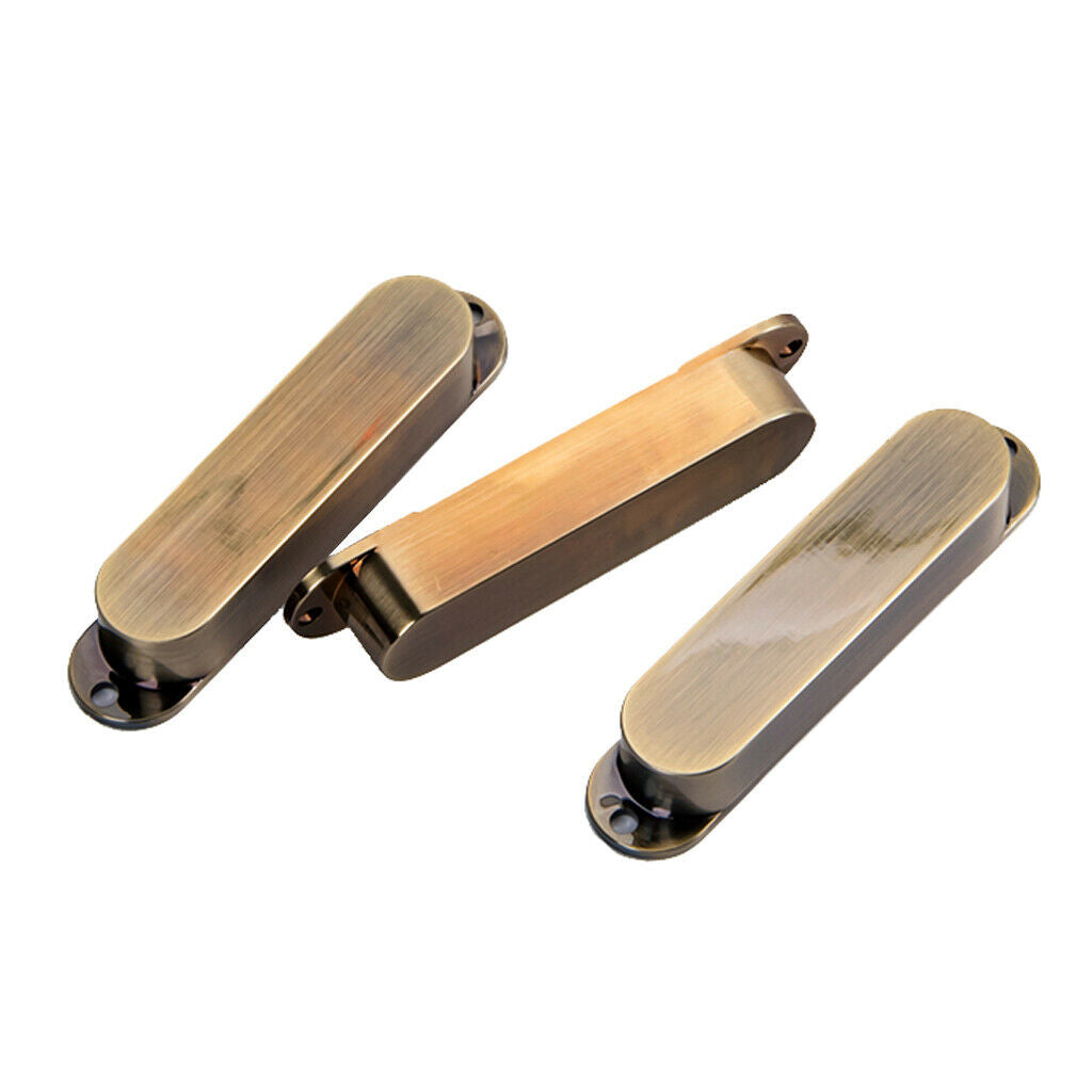 3pcs Electric Guitar Single Coil Pickup Covers for Pickup Protection Decor