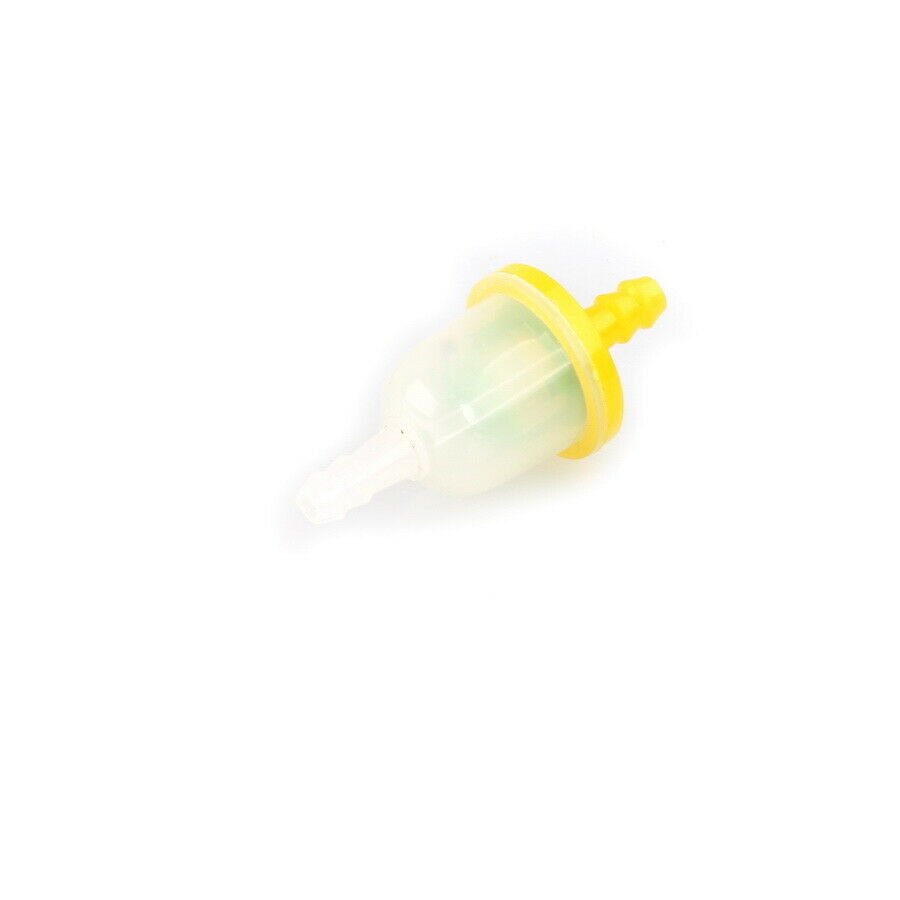 Clear Plastic Motorcycle 6mm Fuel Filter Line Gas Intake Universal For Scooter