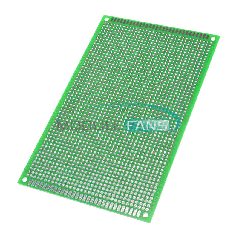 2PCS Double Side Board DIY Prototype Paper PCB 1.6mm 9x15cm New