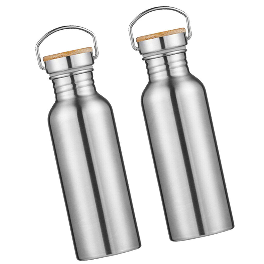 20oz Water Bottle Outdoor Camping Flask Single Wall Camping Drink Leakproof