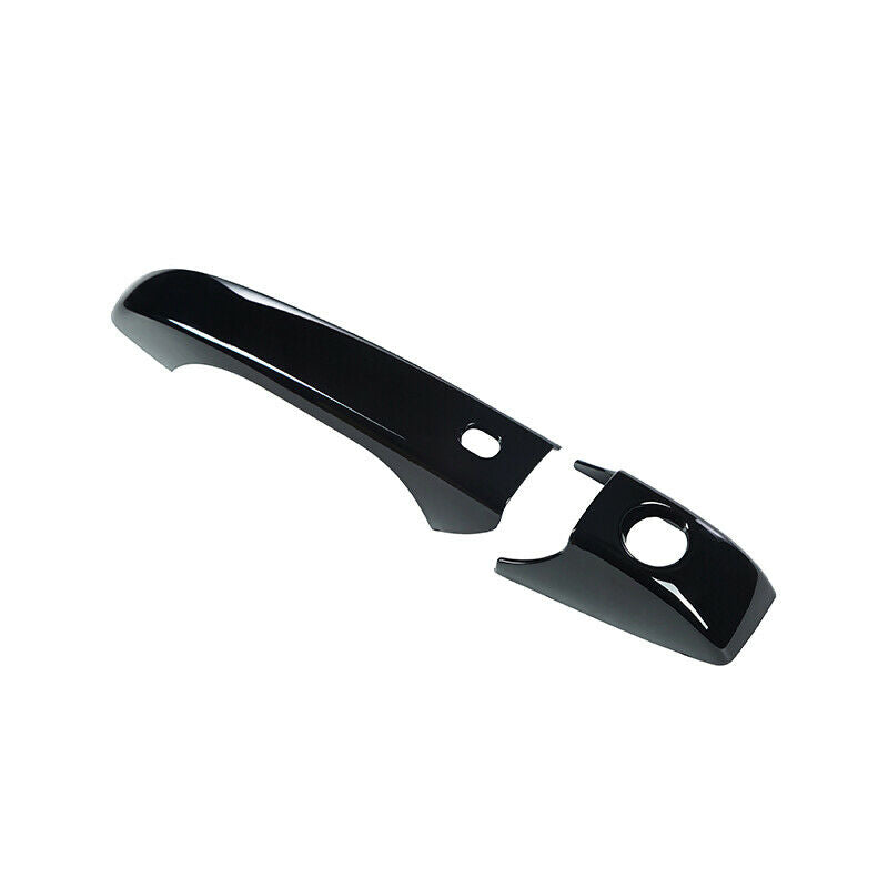 4X Car Exterior Door Handle Cap Black For Dodge Durango Avenger Grand Caravan