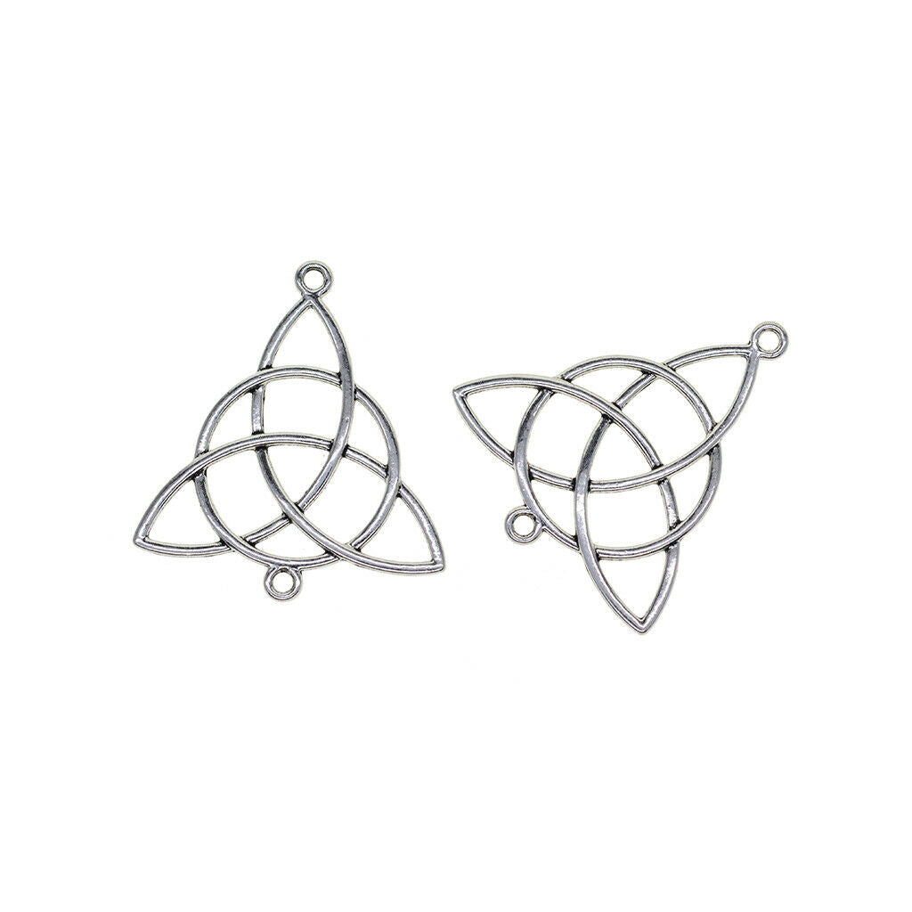 20x Viking Celtic Knot Bracelet Charm Pendant for DIY Jewelry Findings Craft