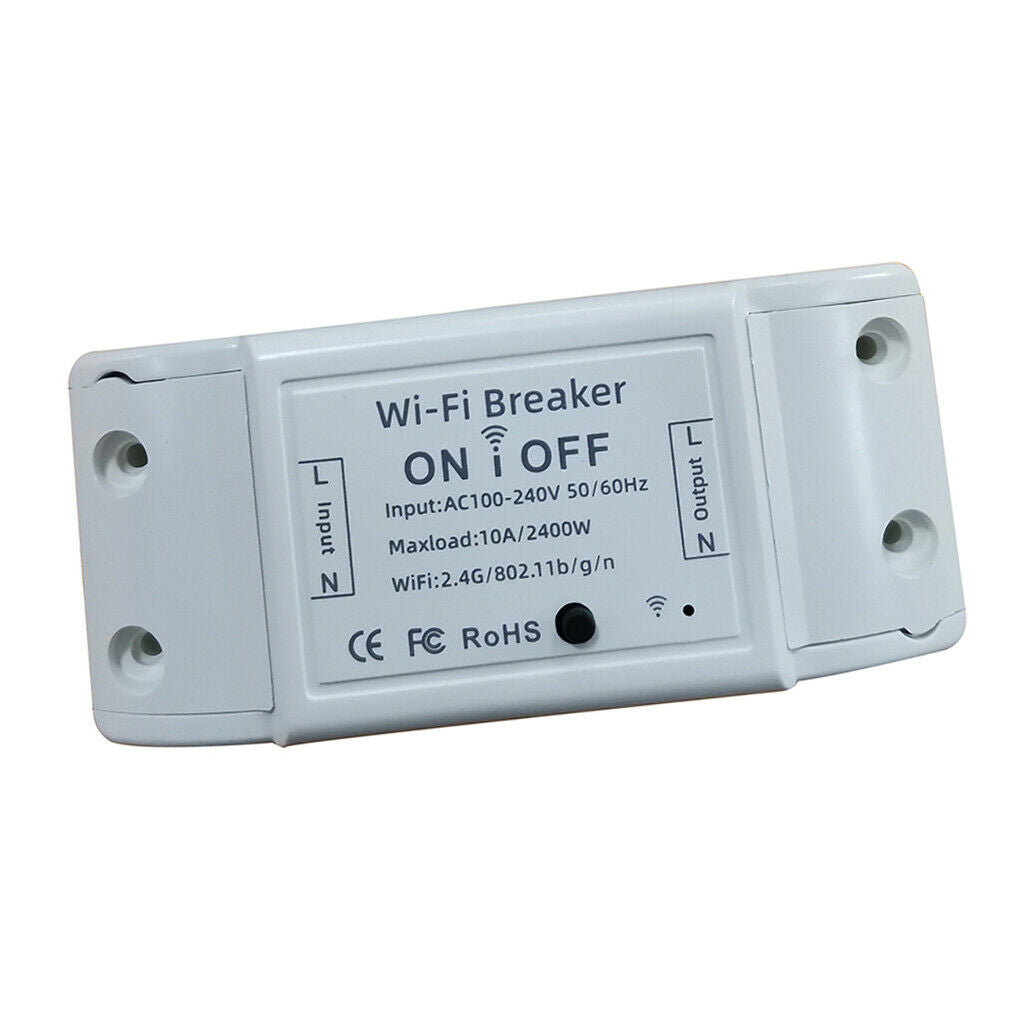 AC100-240V WiFi Smart Switch Controller Timer Works with   / App