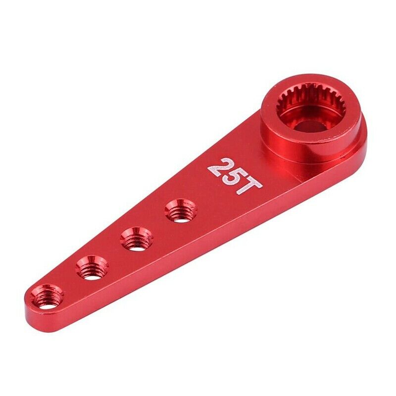 Alloy WPL1627R Upgrade 25T Metal Stee Arm for WPL RC1:16 Car DIY Red T7Q6Q6