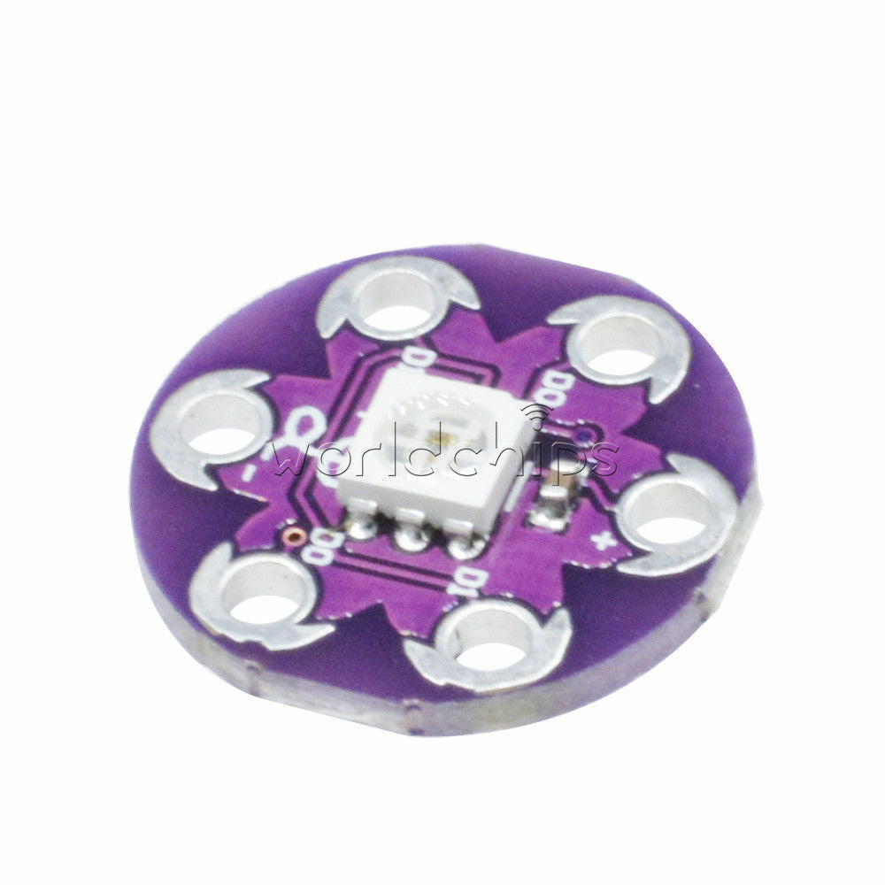 5PCS LilyPad Pixel Board WS2812 5050 Lamp Panel LED Module for Arduino US