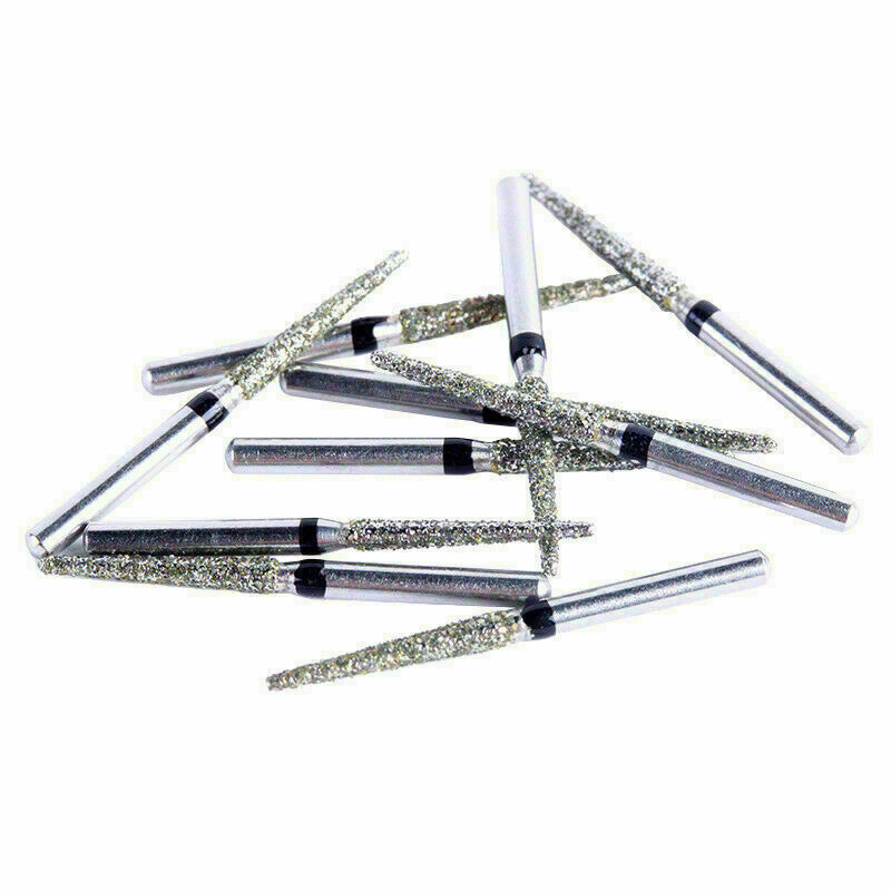 30 X Dental Diamond Burs Super Coarse Round Head Turbine Handpiece TR-12S AZDENT