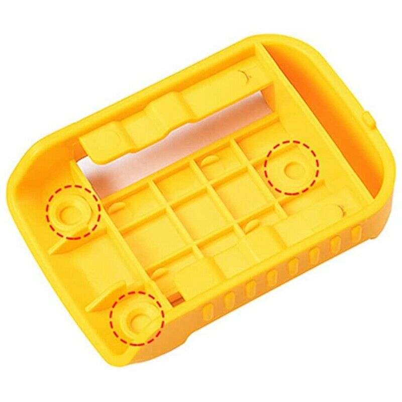 5 Packs Battery Holder Dock Mounts for DeWalt 20V 60V Battery, Wall Panel ShelB5