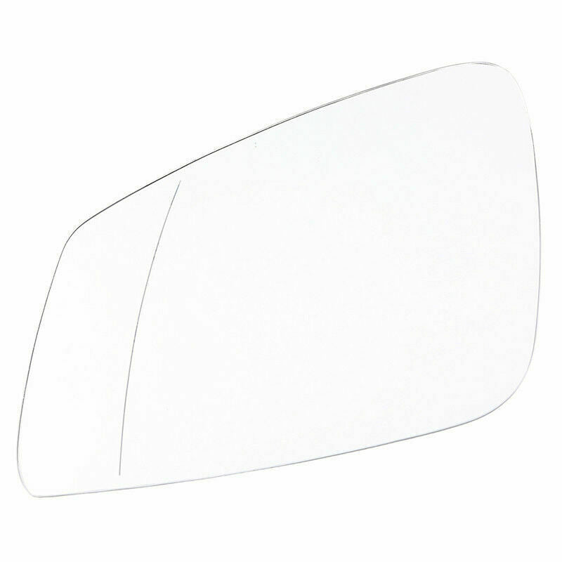 For BMW 5-Series E60 E61 LCI GT F07 Left Side Car Mirror Glass Heated White New