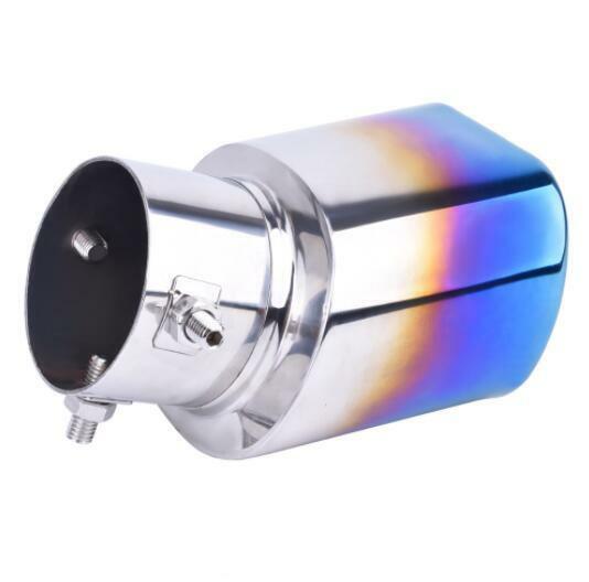 Car Auto Exhaust Pipe Tail Muffler Tip Stainless Steel for Dia Less than 55mm