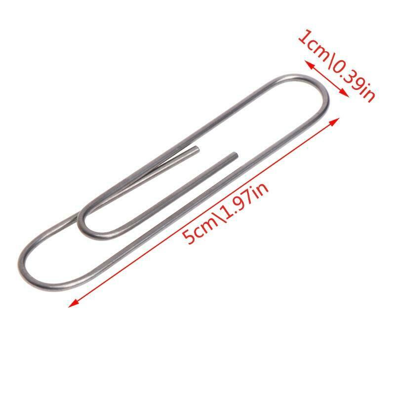 Self Bending Paperclip Nitinol Shape Memory Shift Magic Trick