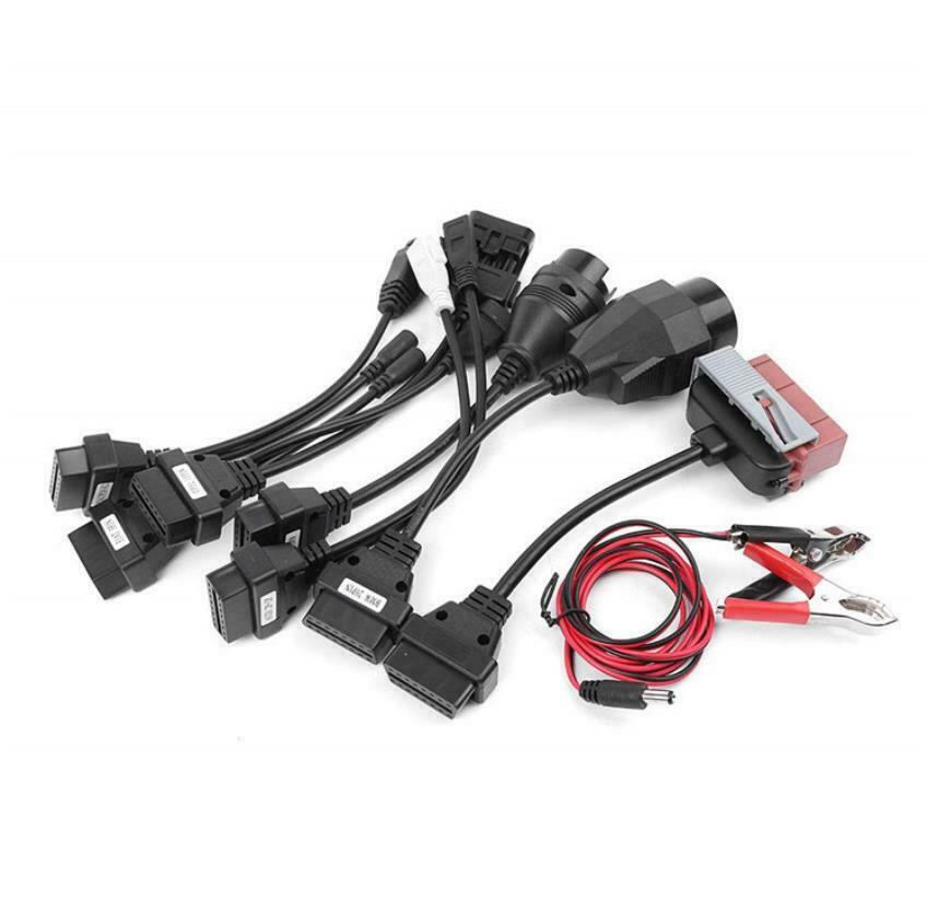 8pcs Full Set Car Cables Adapter OBD2 II CDP for Autocom CDP Pro Delphi DS150e