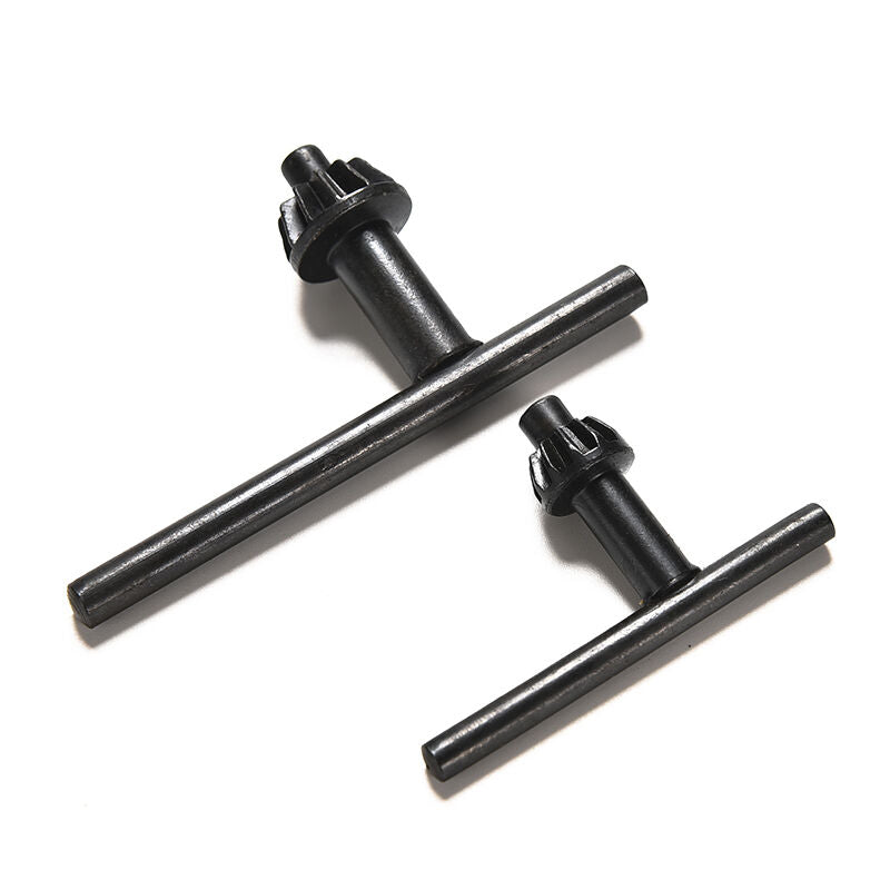 Drill Chuck Keys 10mm 3/8" and 13mm 1/2" Black Replacement Chuck Key TooN WF