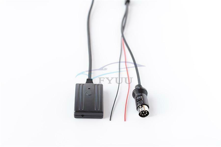 1PCS Car Wireless Bluetooth Audio Auxiliary Cable Adapter For Kenwood 13-pin