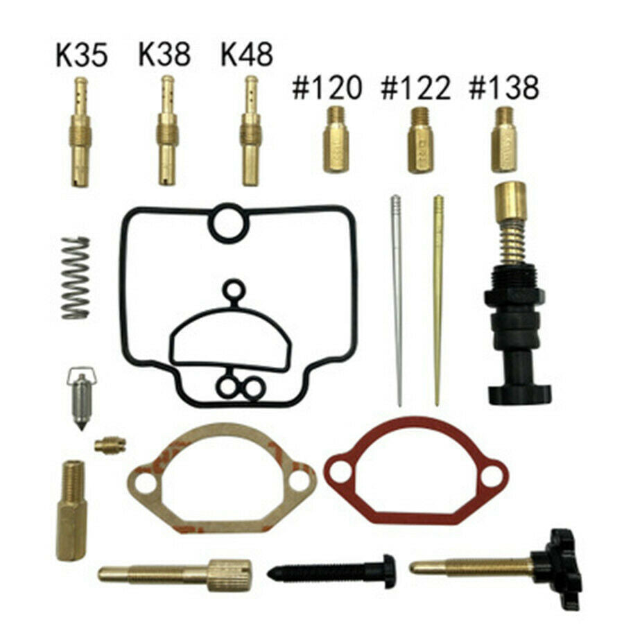 1 Pc Aluminum 28mm Carburetor + Repair Kit for 2 Stroke 47CC/49CC Mini Quad/ATV