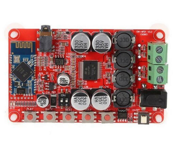 Bluetooth CSR4.0 Bluetooth Amplifier Board TDA7492P Audio Receiver Preamplifier