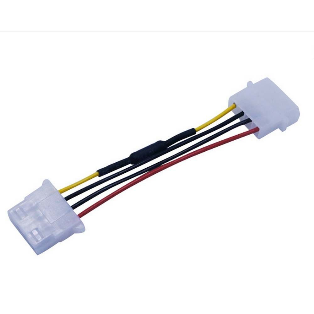 10pcs 4-Pin Molex Computer PC Case Fan Speed Reducer Low Noise Extension cord