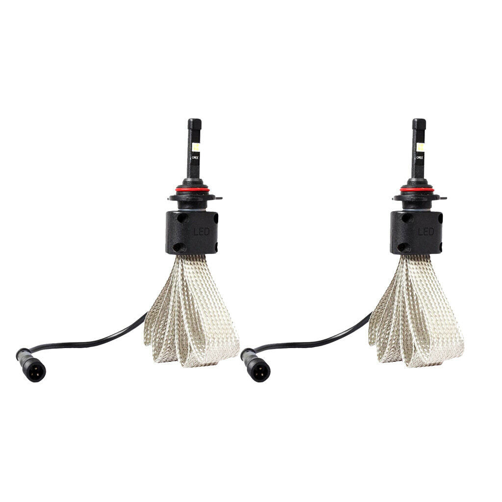 2 Pieces 9005 36W 8000LM Car LED Headlamp High Beam light Bulb 6500K White