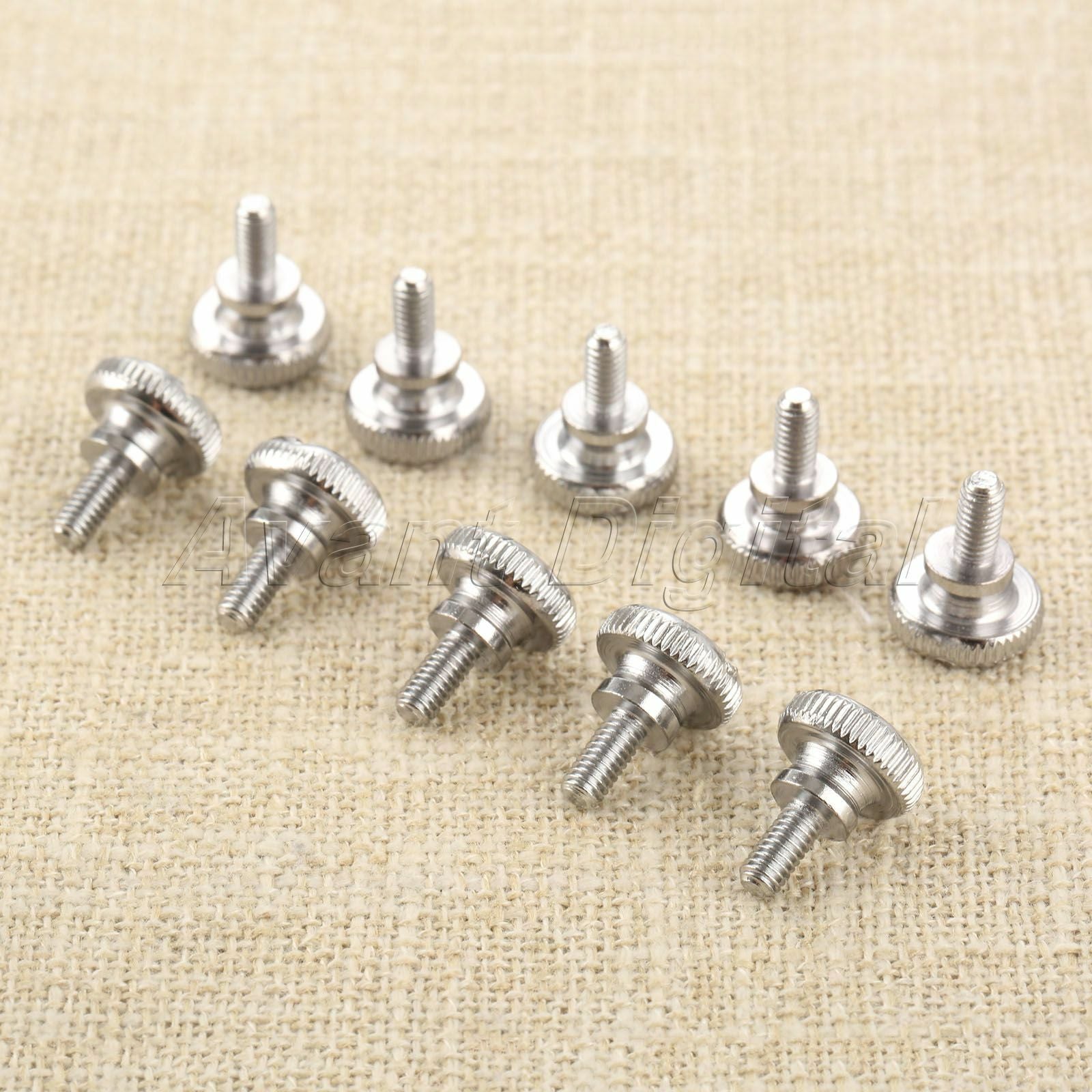 10Pcs Presser Foot Feet Thumb Screws F Lockstitch Home Sewing Machine 3.5mm*15mm