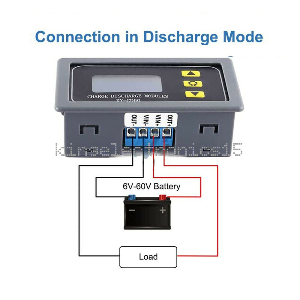 1X DC 6-60V Solar Battery Charger Controller Charge Discharge Protection Module