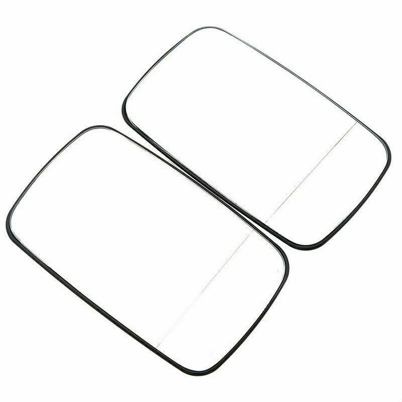 1 Pair Side Mirror Glass Heated Fits BMW E39 E46 323i 330xi 325i 525i 1998-2006