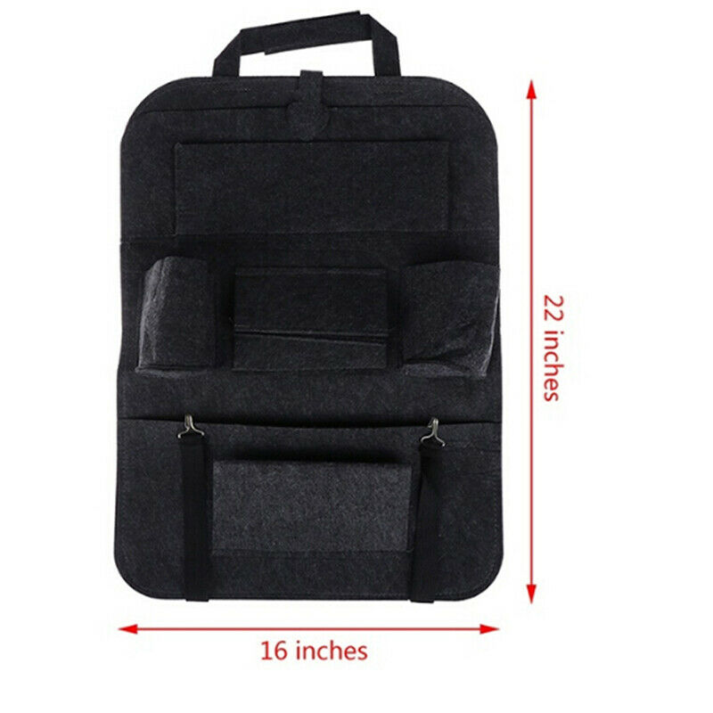 Auto Car Seat Back Multi-Pocket Storage Bag Organizer Holder Light G a1 CHQ SJ