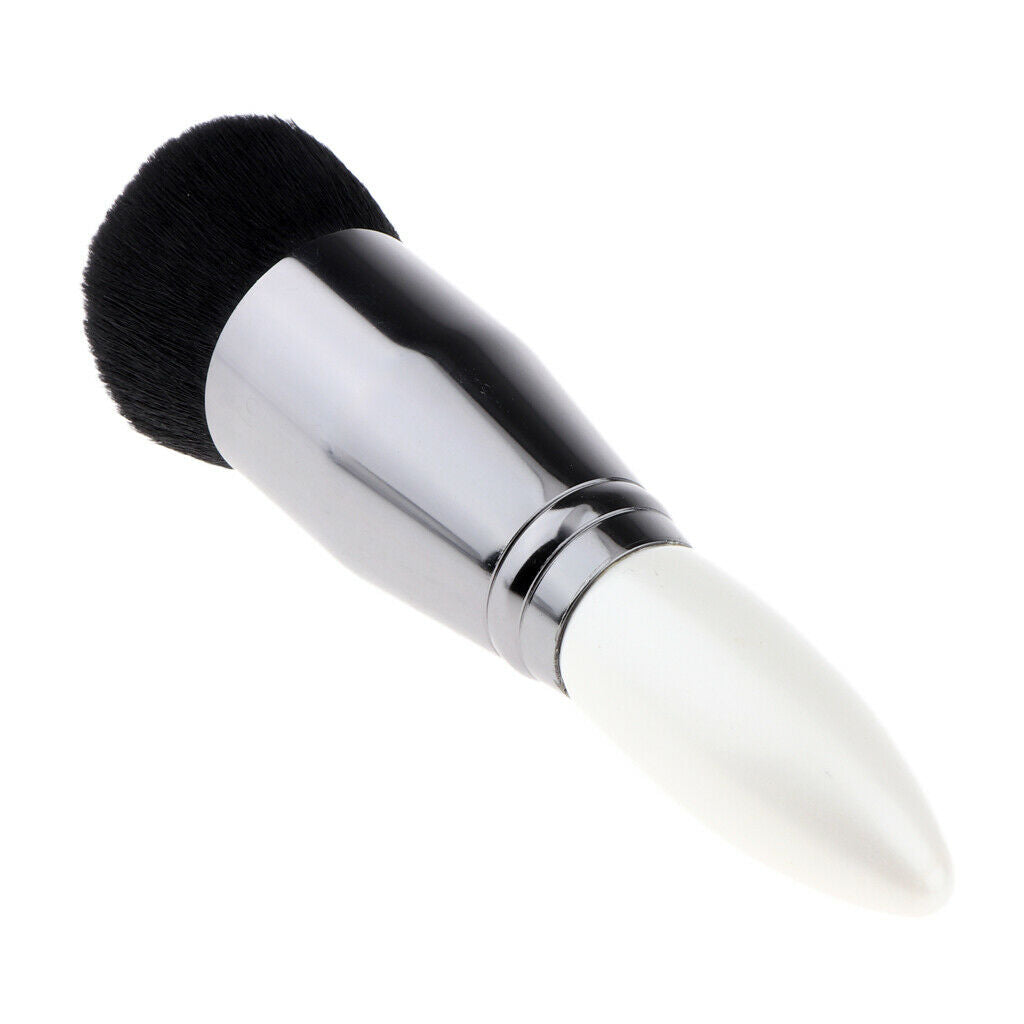 Mini Makeup Powder Brush Cosmetics Tools Multi Color Brush  White