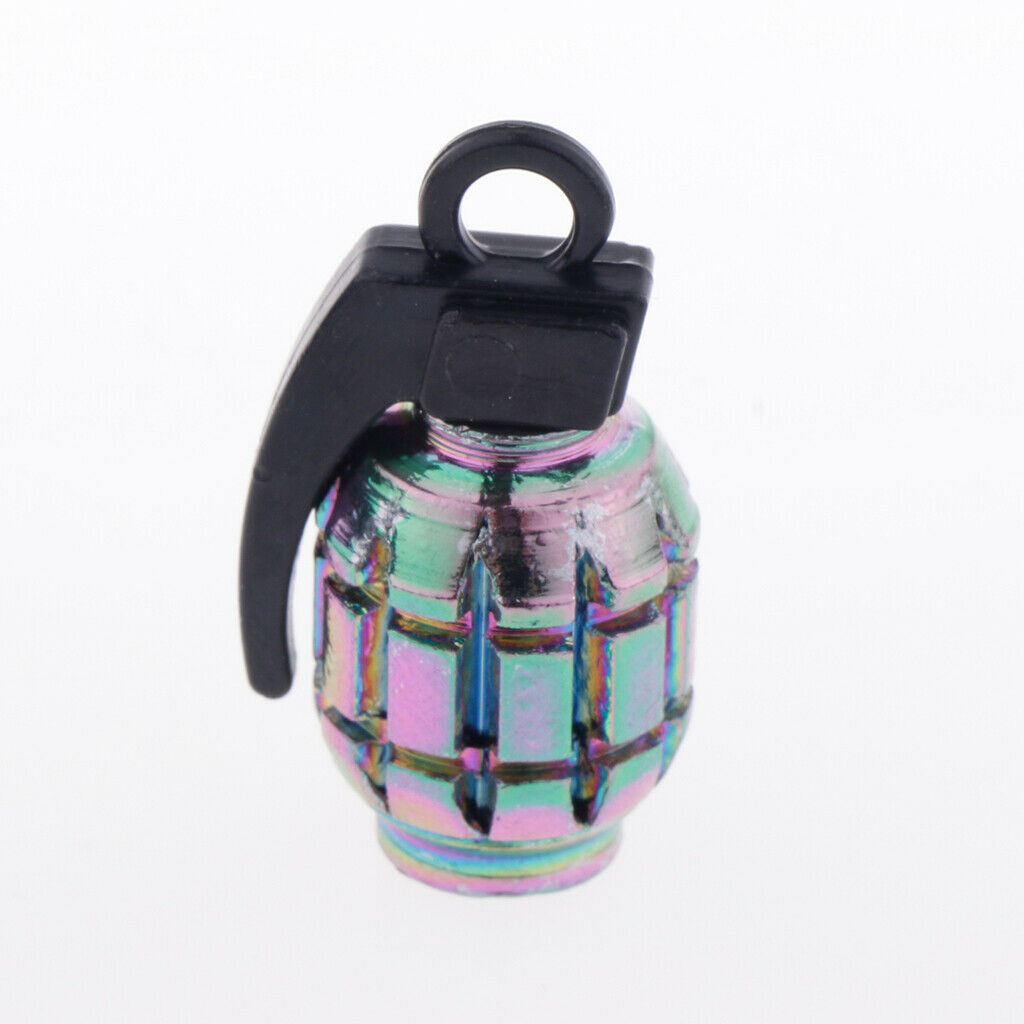 Aluminum Alloy Tire Stem Valve Caps  Dust Cover for Car Motorcycle 2.6x2cm