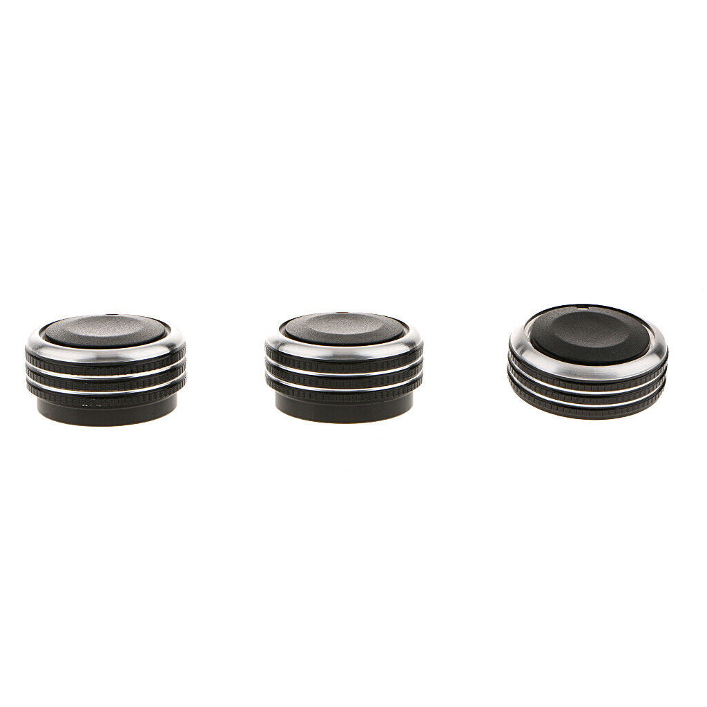 3pcs Air Conditioning AC Panel Control Switch Knob For 2006-2014 Chevrolet
