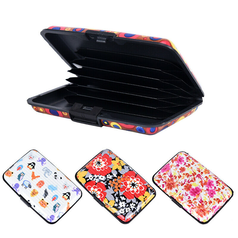 Waterproof Case Box Business ID Credit Card Wallet Holder Aluminum Metal Poc_DD