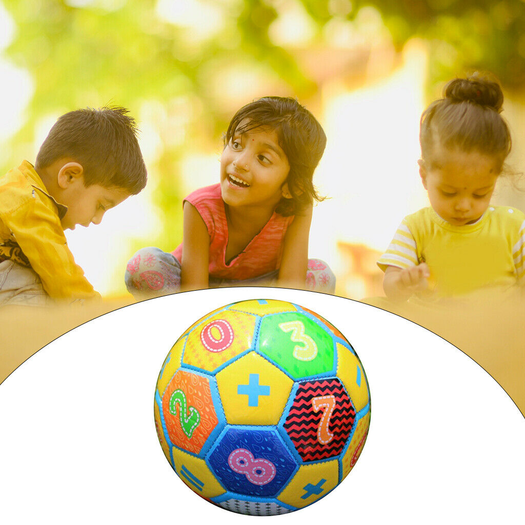 2x Kids Soccer Children Soft Colorful Foam Ball Ball for Girls, Boys Gifts