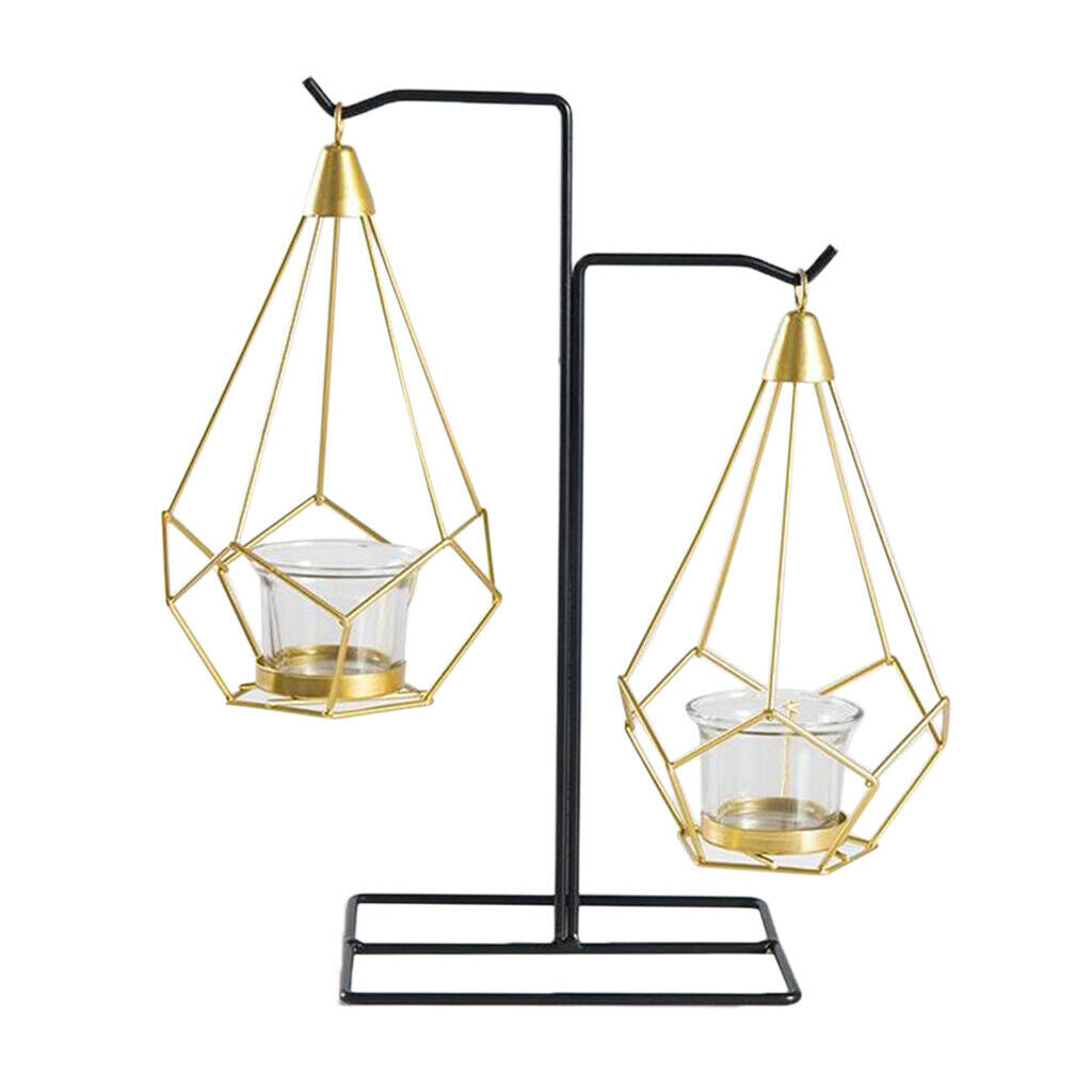 Metal Candle Holders Christmas Rack Candle Stick Wedding Table Centerpiece B