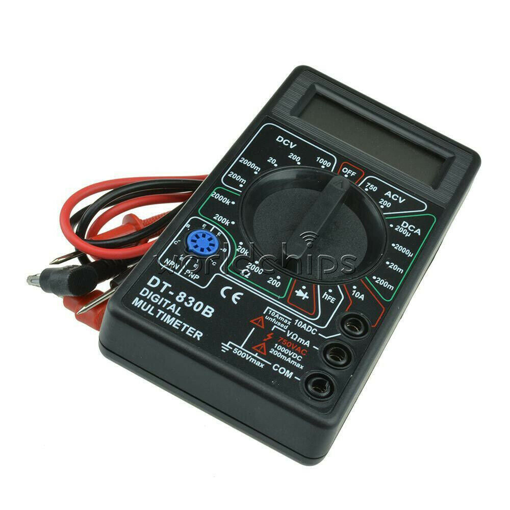 Digital DT-830B Multimeter AC DC Voltmeter Ohmmeter Electrical Multi Tester