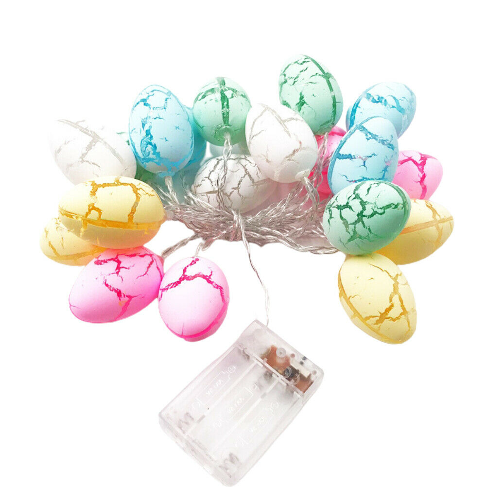 Easter Eggs LED String Lights 3 Meters 20 LED String Lights for Party Decoration