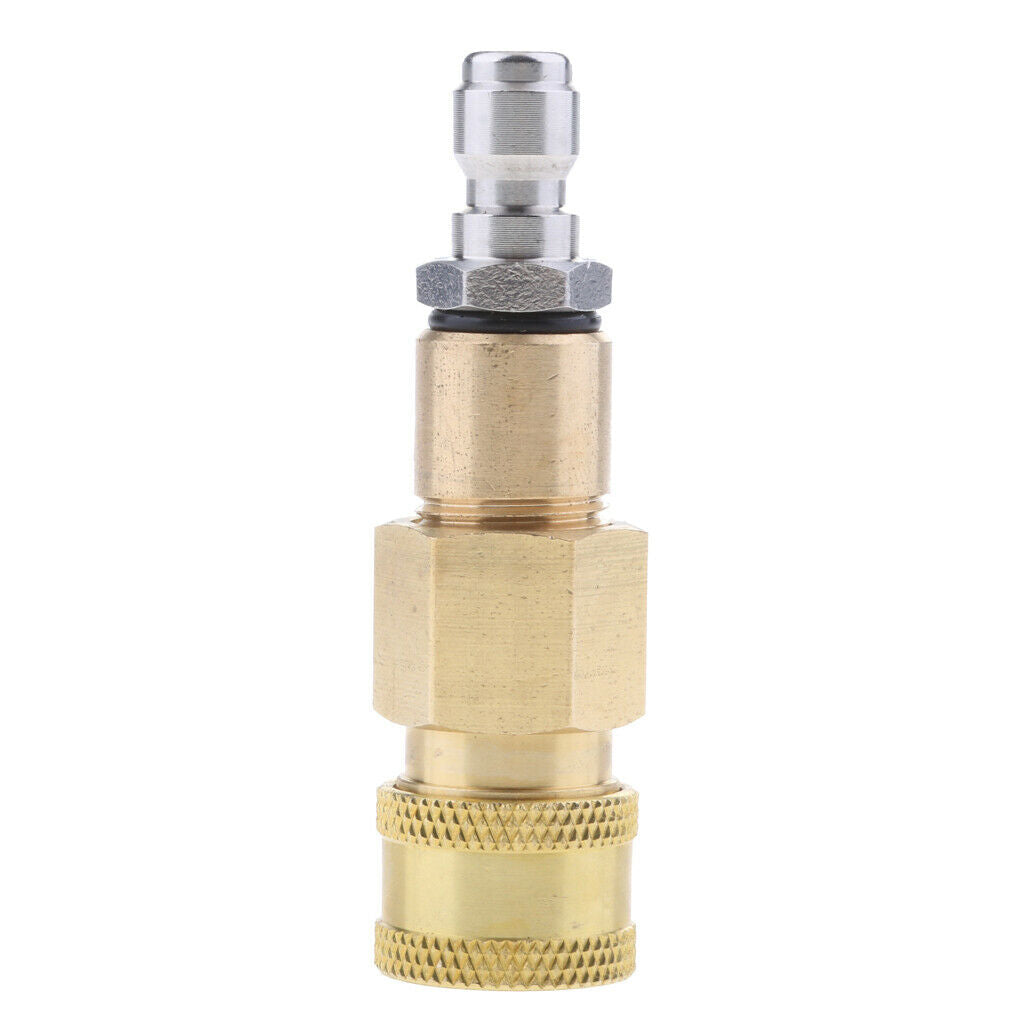 Snow Foam Lance Pressure Washer Adaptor 1/4'' Quick Connect Coupler Socket