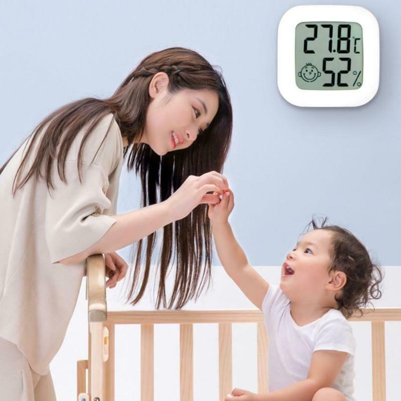 Digital Thermometer LCD Screen Moisture Meter Smart Temperature Humidity Sensor