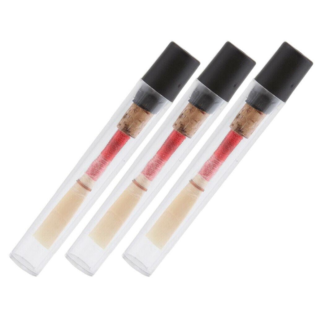 Pack of 3 Oboe Reed, Medium Hard Oboe Reeds Handmade Oboe Reed Cork Wind