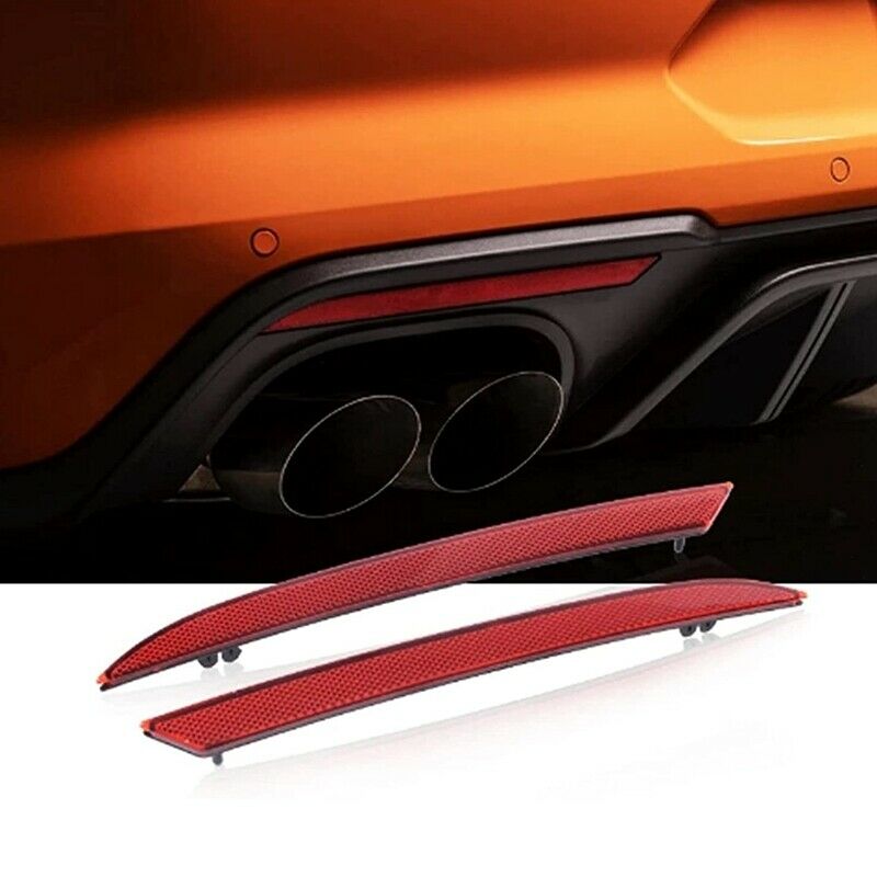 Car Styling Rear Bumper Reflector Car Accessories for Ford Mustang 2018+ L9X2X2