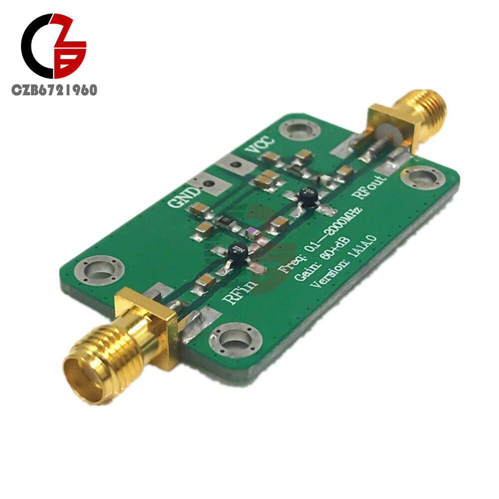 0.1-2000MHz LNA RF Signal Power Amplifier ReceiverBroadband Module 50-4000MHz