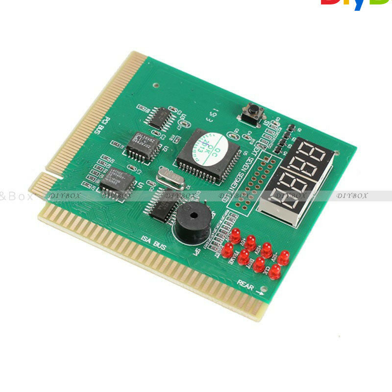 LED 4 Digit PC Analyzer Analysis Diagnostic Tester POST Card PCI Motherboard