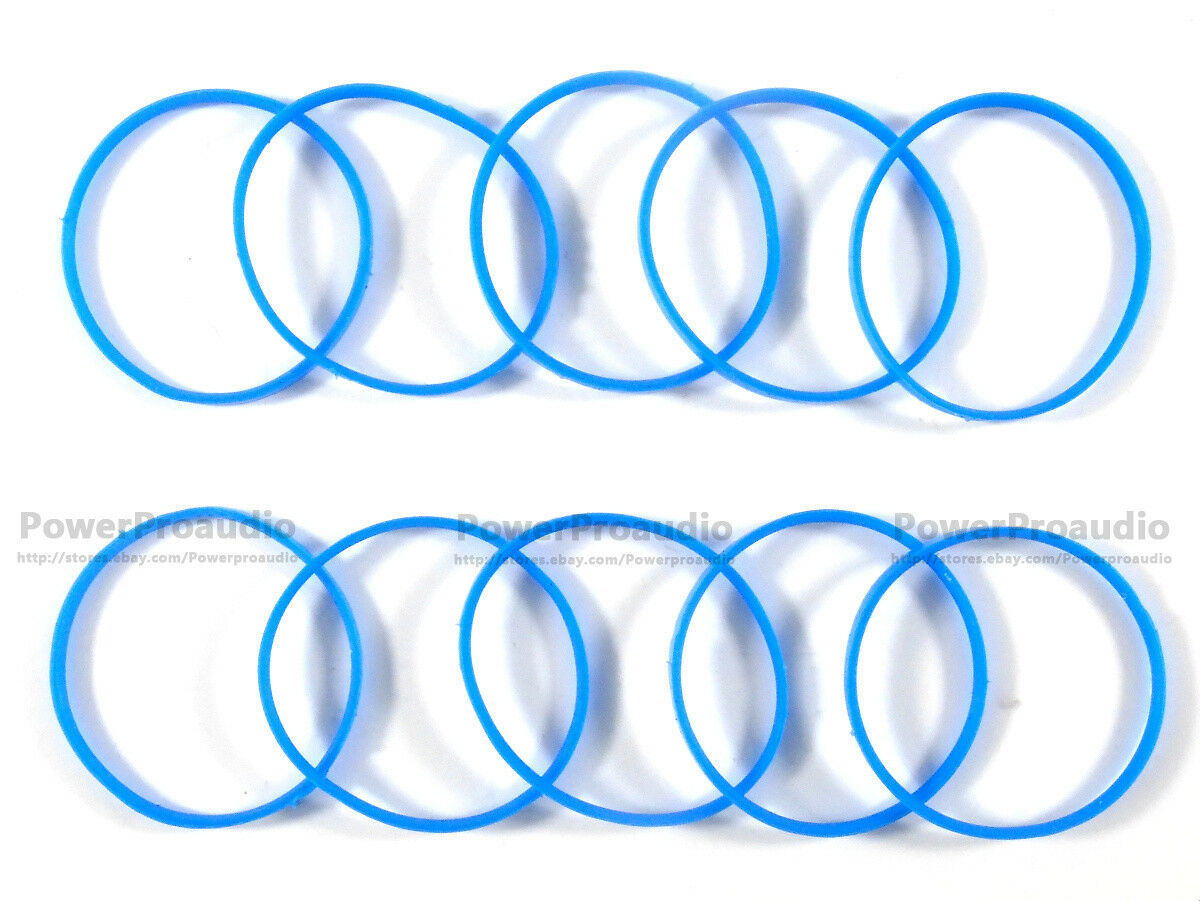 10 PCS Rubber Blue Ring Fit for Shure,Beta57/Beta57A Microphone Grilles