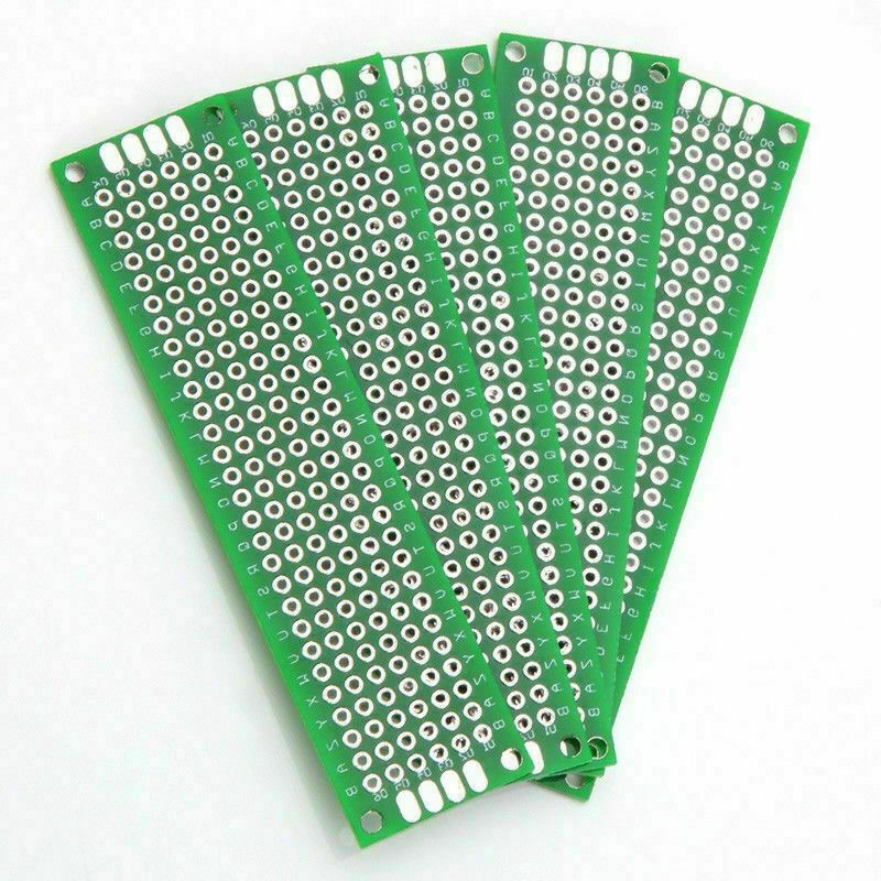 10pcs 2x8cm Double Seite Prototype PCB Universal Leiterplatte