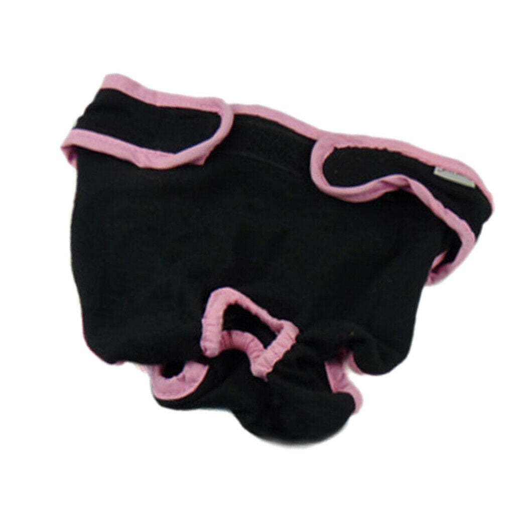 2 Pieces Adjustable Pet Dog Safe Physical Pant Female Dog Sanitary Nappy Diaper