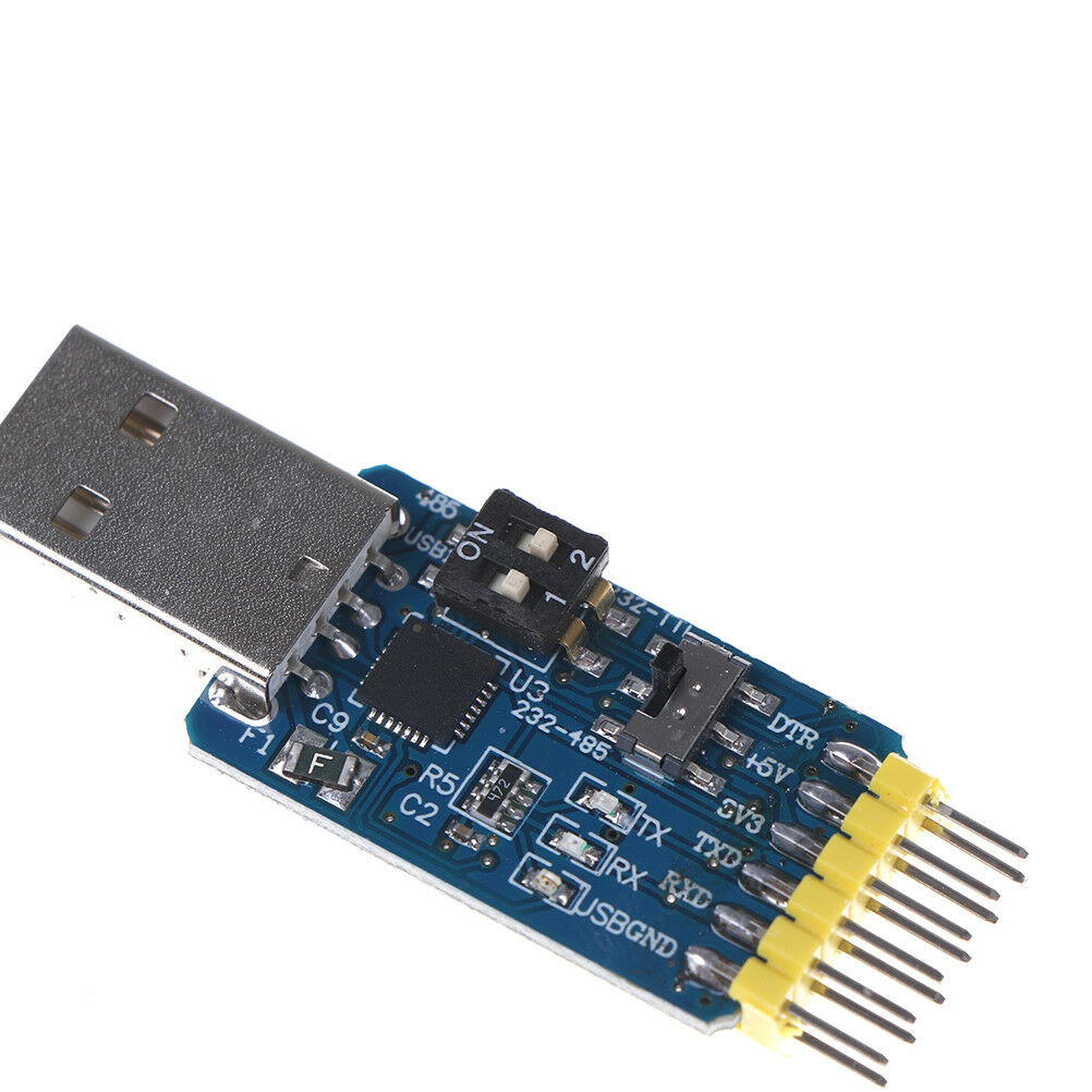 6 in 1 USB to TTL RS232 USB TTL to RS485 CP2102 Mutual Convert  Module Jf.l8
